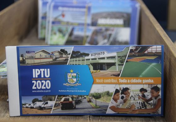 Governo de Andradina prorroga pagamento à vista e primeira parcela do IPTU para dia 09 de abril