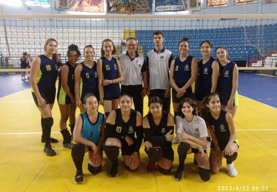 Equipe feminina juvenil de vôlei de Araçatuba se classifica para Fase Regional dos Jogos Abertos