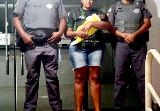 Resposta rápida de policiais salva bebê engasgado em Nova Independência