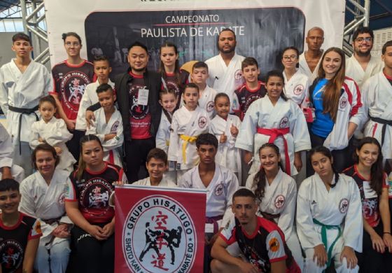 Equipe Hisatugo de Araçatuba é campeã do Campeonato Paulista de Karatê Shotokan 2023