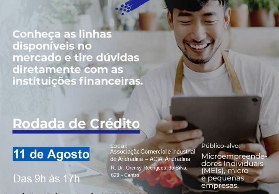 Rodada de Crédito para empresas em Andradina 