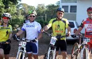 Prova de Montain Bike mais de 150 competidores em Andradina