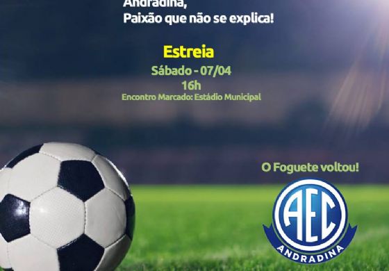 Andradina estreia hoje no Campeonato Paulista