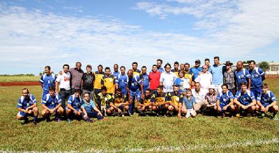 Andradina inaugura Praça de Esportes no Assentamento Timboré