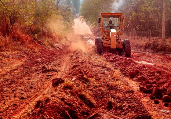 Reiniciada obras da estrada de Andradina a Paranápolis