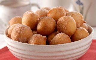 Bolinho de chuva sem lactose com toque de banana