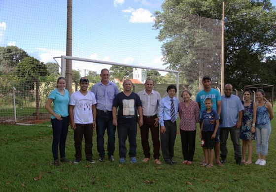 Governo de Andradina reinaugura campo de Paranápolis