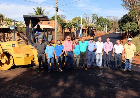Obras de pavimentação da estrada para Paranápolis entram na segunda etapa
