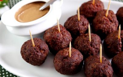 Bolinho de carne alemão