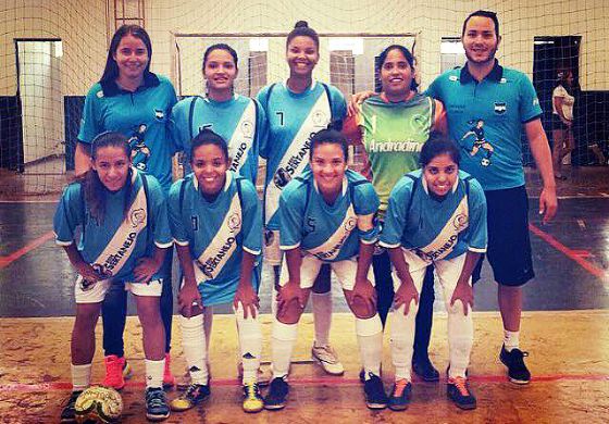 Futsal Feminino do Nasce do Governo de Andradina  é campeão de torneio