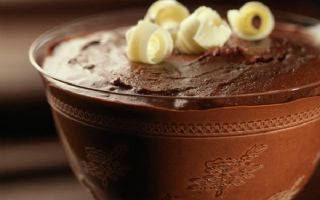 Mousse de chocolate