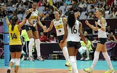 Meninas do vôlei jogam bem e atropelam cubanas 