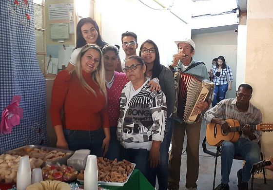 Festa junina fez integração social aos atendidos pela Saúde Mental de Andradina