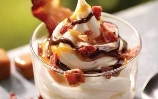 Burger King lança sundae de bacon nos EUA