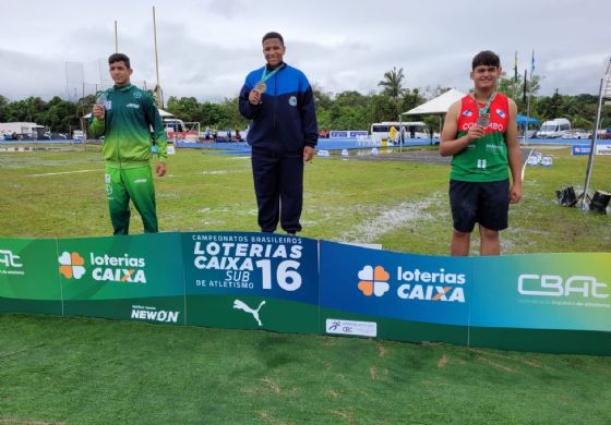 Atletismo araçatubense é campeão brasileiro sub-16