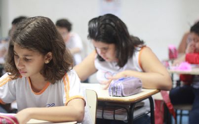 Alunos CEA fizeram prova de avaliação da Positivo