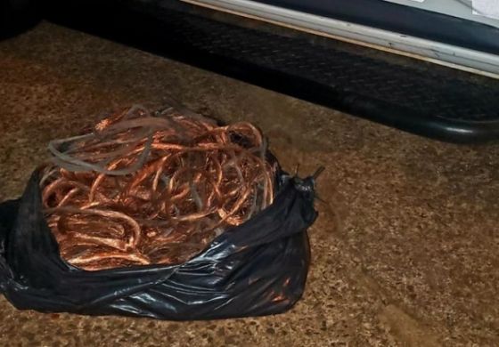 Em ação continuada, PM prende receptador de fios de cobre