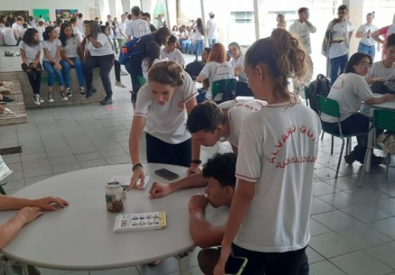 Saúde de Andradina presente na Feira de Ciências do “Álvaro Guião”