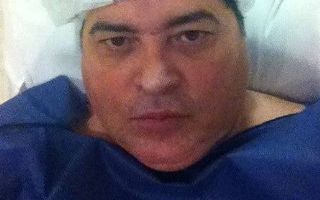 Apresentador foi operado na manhã desta quinta-feira, dia 26