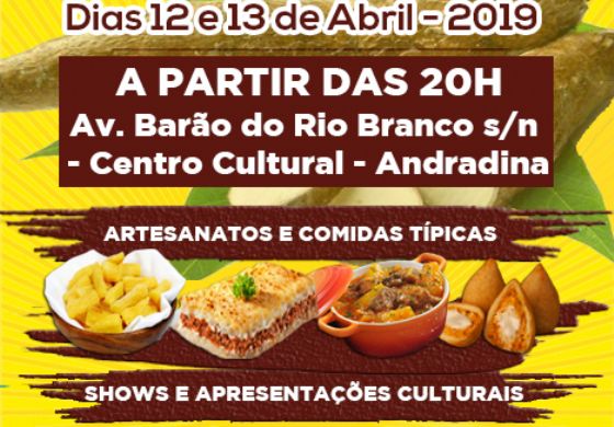 X Festa da Mandioca terá variedades gastronômicas e 15 anos da Orquestra “Nego Viana”