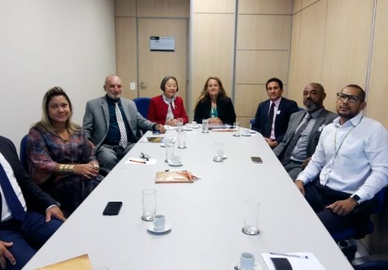 Tamiko faz pleitos no Ministério do Meio Ambiente em Brasília