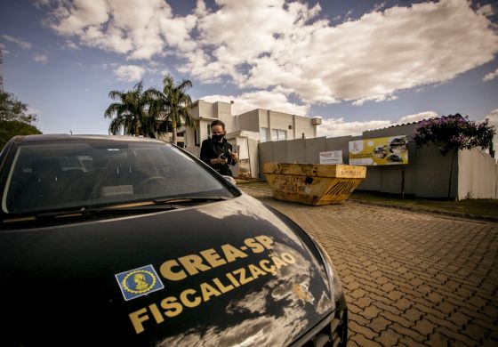   Crea-SP fiscaliza obras e empresas da região de Andradina 