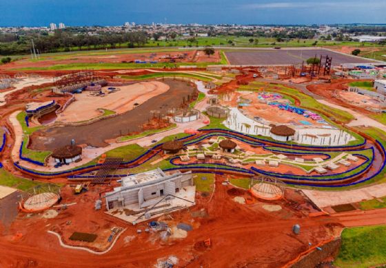 Acqualinda chega na fase de acabamento e terá obras 24 horas por dia