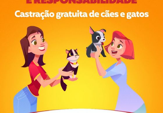 CCZ de Pereira Barreto realiza castração de cães e gatos gratuitamente para população