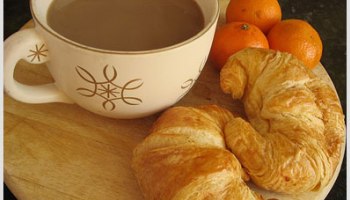 Para o lanche: Croissants Recheados