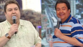 Faustão emagrece,  mas mantém estilo 'provolone' de se vestir