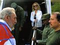 Site divulga fotos de Fidel com a esposa