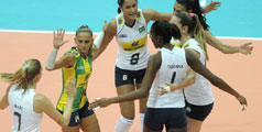 Brasil se recupera e vence Polônia na fase final do Grand Prix