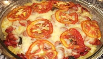 Macarrão de pizza