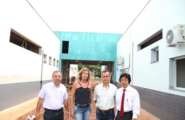 Prefeito Jamil acompanha obra do IC (Instituto de Criminalística) e do IML (Instituto Médico Legal) que vai atender 12 cidades em sua área administrativa. Foto: Divulgação/Prefeitura