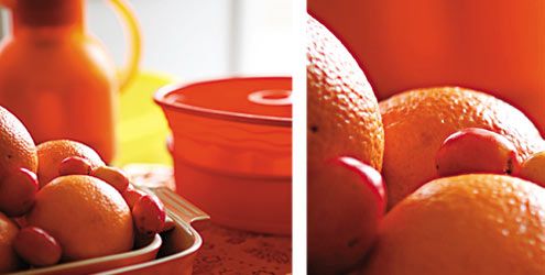 Laranja: decore a casa com a cor da felicidade	 - 