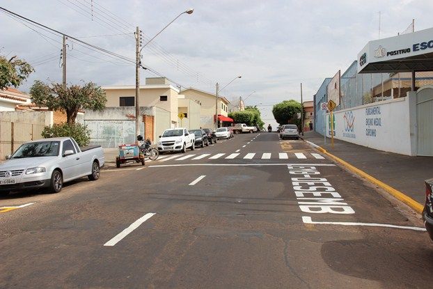 Trecho fica próximo a escola. Foto: divulgação 