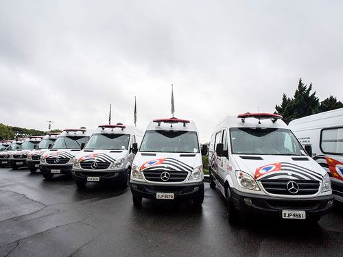 As ambulâncias serão entregues já emplacadas, documentadas e com um ano de revisão já incluso. Foto: Divulgação