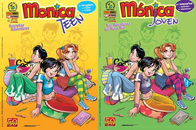 "Mônica Jovem" é traduzida a outros idiomas - "Mônica Jovem" é traduzida a outros idiomas -
