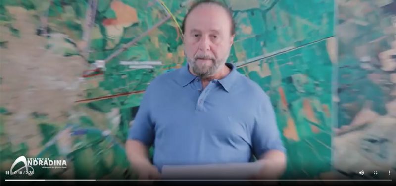 Mário Celso anuncia ruas a serem pavimentadas em Andradina - Foto: reprodução Mário Celso anuncia ruas a serem pavimentadas em Andradina - Foto: reprodução