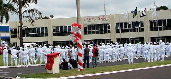 Unidade de Andradina da empresa. Foto: divulgação