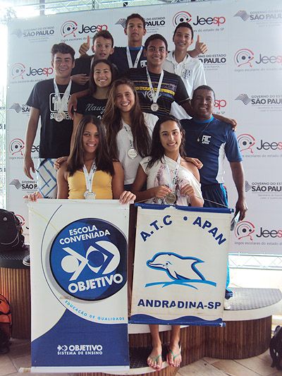 Equipe andradinense. Foto: Divulgação