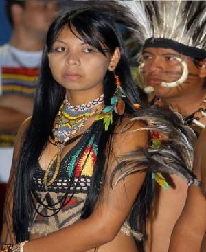 Índios Terenas, em Mato Grosso do Sul. (Valter Campanato/ABr)