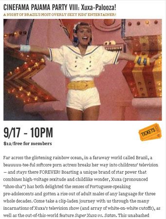 Cinema americano exibe filme de Xuxa e a descreve como atriz pornô	 - 