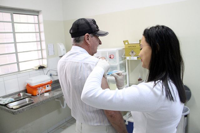 Neste sábado tem Campanha Nacional de Vacinação contra a Influenza com o Dia D de mobilização para público prioritário. Foto: Divulgação/Prefeitura