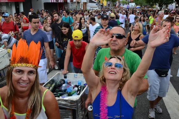 Bloco Bastardo desfila em Pinheiros, região oeste da capital paulista (Rovena Rosa/Agência Brasil)Rovena Rosa/Agência Brasil