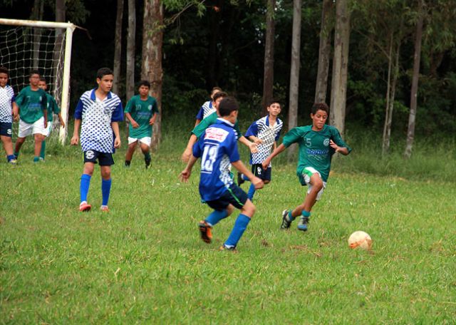 Terceira rodada da categoria Sub-13 foi realizada no campo do São Gabriel . Foto: Divulgação/Prefeitura
