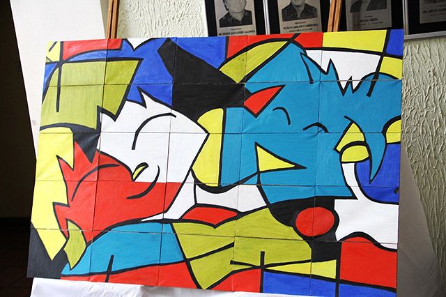 Crianças fazem projeto “Conhecendo Romero Brito” em Andradina - Foto: Divulgação/Prefeitura