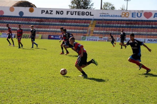 Observador do São Paulo Futebol Clube acompanhou competição no estádio municipal “Evandro Brembatti Calvoso”. Foto: Secom/Andradina