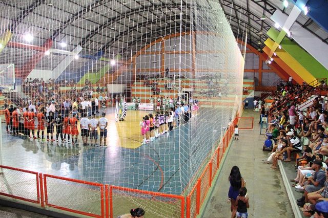 A final do Futsal de Férias 2017 acontece nesta sexta-feira (10) a partir das 18h no GIME. Foto: Divulgação/Prefeitura