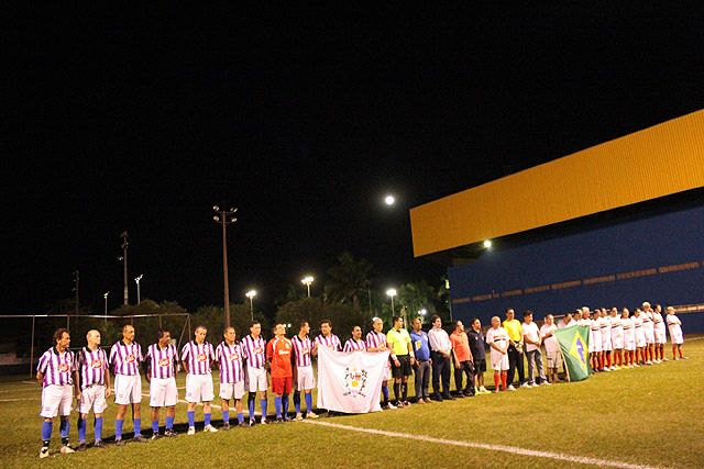 Abertura da Copa Master para atletas acima de 50 anos. Veja mais fotos abaixo. Fotos: Fabiano Marinho/Andravirtual